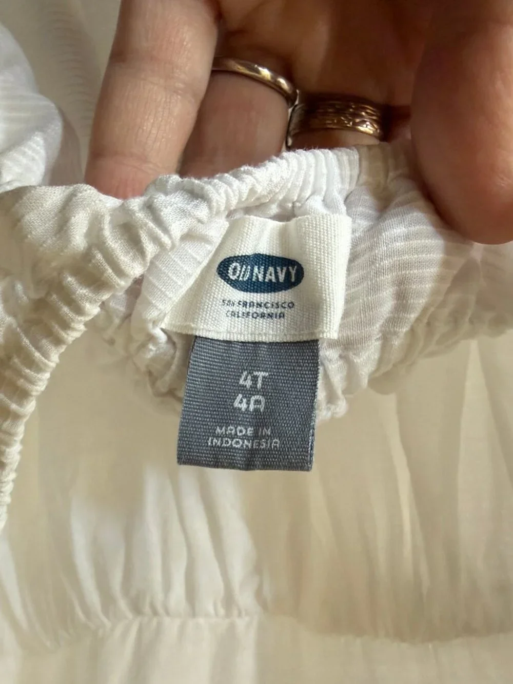 Bundle of Old Navy Girls Halter Dresses - white